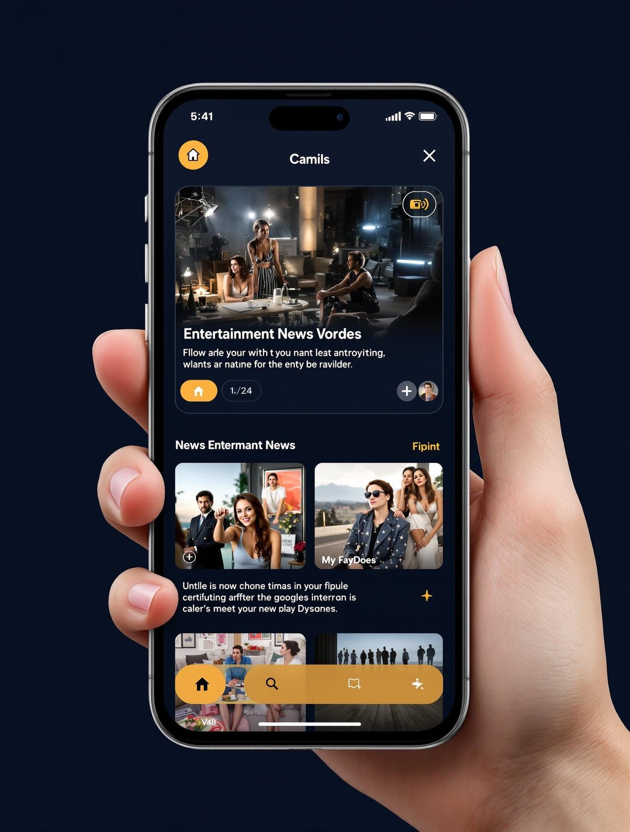 反差爆料 APP 界面预览